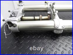 01 Yamaha Wr 250f Wr250f Front Forks Right Left Fork Tubes Trees Nice 2001
