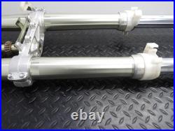 01 Yamaha Wr 250f Wr250f Front Forks Right Left Fork Tubes Trees Nice 2001