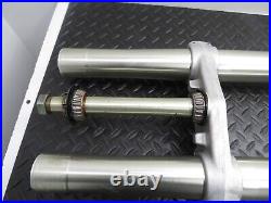 01 Yamaha Yz 250 F Yz250f Front Forks Right Left Fork Tubes Lower Triple Tree