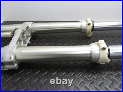 01 Yamaha Yz 250 F Yz250f Front Forks Right Left Fork Tubes Lower Triple Tree