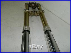 02 Yamaha Yz125 Yz250 Front Forks Tubes Suspension Triple Trees A40