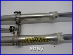 02 Yamaha Yz 125 Yz125 Forks Front End Right Left Fork Tubes Trees
