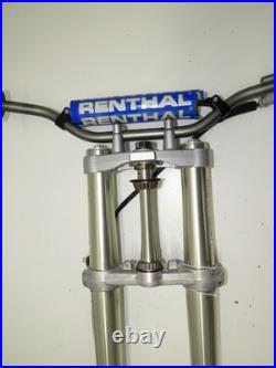 03 Yamaha Yz 125 Yz125 Forks Front End Right Left Fork Tubes Trees 03 Yamaha Yz 125 Yz125 Forks Front End Right Left Fork Tubes Trees