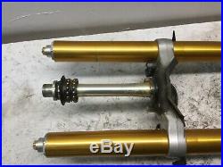 06 07 Yamaha Yzf R6r R6 Front Forks Suspension Tubes Left Right Straight Oem