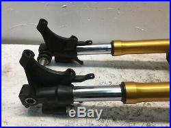 06 07 Yamaha Yzf R6r R6 Front Forks Suspension Tubes Left Right Straight Oem
