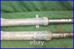 18123 Yamaha DT175 1G1 Front Forks Legs Tubes 35mm Stanchions FOR REFURBISHMENT