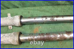 18123 Yamaha DT175 1G1 Front Forks Legs Tubes 35mm Stanchions FOR REFURBISHMENT