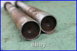 18123 Yamaha DT175 1G1 Front Forks Legs Tubes 35mm Stanchions FOR REFURBISHMENT