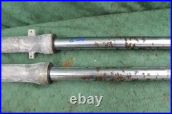 18123 Yamaha DT175 1G1 Front Forks Legs Tubes 35mm Stanchions FOR REFURBISHMENT