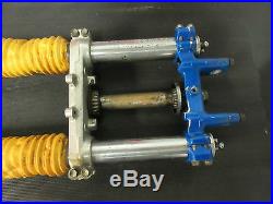 1984 Yamaha YZ125 Front Forks, Suspension, Tubes, Springs, 84 YZ 125 B3609