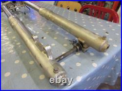 1985 1989 Yamaha Tt350 Front Forks Suspension Assy 41mm Tubes Y115 1985 1989 Yamaha Tt350 Front Forks Suspension Assy 41mm Tubes Y115