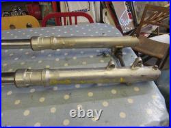 1985 1989 Yamaha Tt350 Front Forks Suspension Assy 41mm Tubes Y115