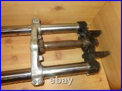 1987 Yamaha YZ250 YZ 250 Front Forks Fork Tubes Triple Clamps Clamp