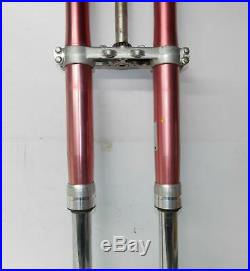 1990 YAMAHA YZ125 YZ 125cc KYB 41mm FRONT FORK SUSPENSION TUBES TRIPLE PLATES