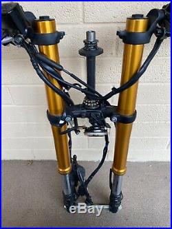 19 20 2019 2020 YAMAHA YZF R3 FRONT END FORK TUBE SUSPENSION OEM STRAIGHT Abs