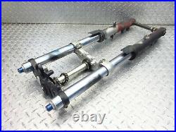 2000 99-02 Yamaha R6 YZFR6 Front Fork Suspension Tube Triple Tree Steering OEM