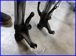 2004 04-06 Yamaha YZF R1 OEM fork tubes suspension lower triple front STRAIGHT