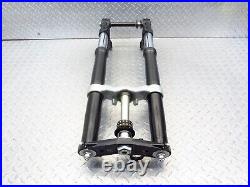 2005 04-06 Yamaha R1 YZFR1 Front Fork Suspension Tube Triple Tree Clamp Axle OEM