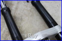 2007 Yamaha Yzf R1 Front End Forks Triple Tree Clamp Fork Tubes Axle