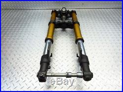 2012 11-13 Yamaha FZ 800 FZ8 OEM Fork Tubes Front Suspension Triple Tree Risers