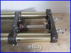 2013 YAMAHA YZ250F KYB SSS FRONT FORKS With CLAMPS, FORK TUBES, SUSPENSION, MX17