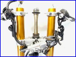 2014 Yamaha R1 OEM Complete Front End Suspension Fork Tubes Brakes Bars YZF-R1
