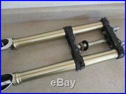 2017 YAMAHA YZ125 KYB SSS FRONT FORKS TUBES With CLAMPS, SUSPENSION, MX74