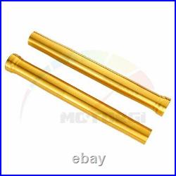 2Pcs Outer Fork Golden Tubes For YAMAHA R1 2004-2006 2005 5VY-23136-10-00