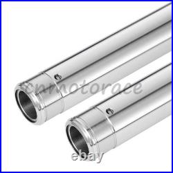 2pc Front Fork Inner Tubes Stanchion For Yamaha FZR1000 2GH 1987-1988 41x615mm