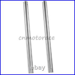 2pc Front Fork Inner Tubes Stanchion Leg For YAMAHA FZ6 FZ6R 2009-2014 41X595mm
