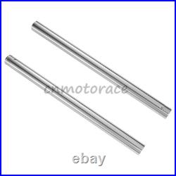 2pc Front Fork Inner Tubes Stanchion Leg For YAMAHA FZ6 FZ6R 2009-2014 41X595mm