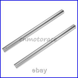 2pc Front Fork Inner Tubes Stanchion Leg For YAMAHA FZ6 FZ6R 2009-2014 41X595mm