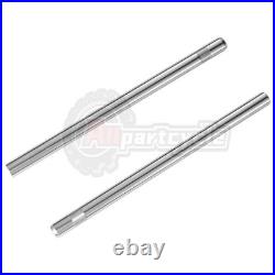 2pc Front Fork Tubes For Yamaha SR400 1978-1999 SR500 1978-1995 35x587mm