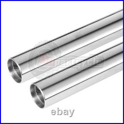2pc Front Fork Tubes For Yamaha SR400 1978-1999 SR500 1978-1995 35x587mm
