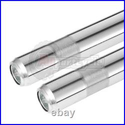 2pc Front Fork Tubes For Yamaha SR400 1978-1999 SR500 1978-1995 35x587mm