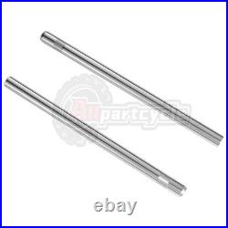 2pc Front Fork Tubes For Yamaha SR400 1978-1999 SR500 1978-1995 35x587mm