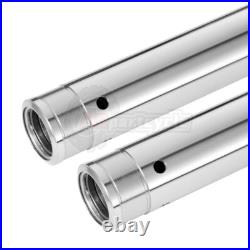 2pc Front Fork Tubes Pipes Stanchion For Yamaha YZF R6 2001-2002 43x585mm