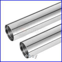 2pc Front Fork Tubes Pipes Stanchion For Yamaha YZF R6 2001-2002 43x585mm