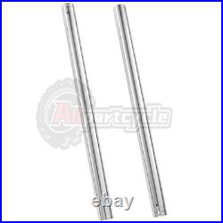 2pc Front Fork Tubes Stanchion For Yamaha TZR250 1KT 1986 39x620mm Inner Pipes