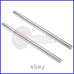 2pc Front Fork Tubes Stanchion For Yamaha TZR250 1KT 1986 39x620mm Inner Pipes