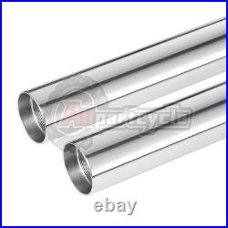 2pc Front Fork Tubes Stanchion For Yamaha TZR250 1KT 1987-1989 1988 39x620mm