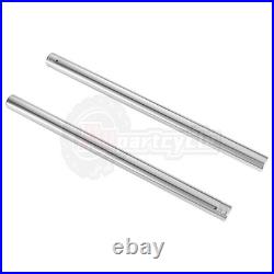 2pc Front Fork Tubes Stanchion For Yamaha TZR250 3MA 1989 41x590mm Inner Pipes