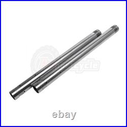 2pc Front Fork Tubes Stanchion For Yamaha TZR250 3MA 1990 39x492mm Inner Pipes
