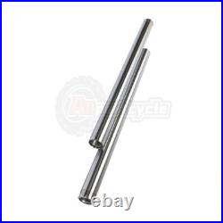 2pc Front Fork Tubes Stanchion For Yamaha XJ600 1997-2002 41x587mm Fork Pipes