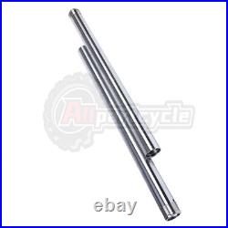 2pc Front Fork Tubes Stanchion For Yamaha XVS125 Drag Star 2000-2004 35x575mm