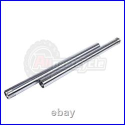 2pc Front Fork Tubes Stanchion For Yamaha XVS125 Drag Star 2000-2004 35x575mm