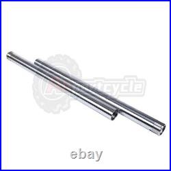 2pc Front Fork Tubes Stanchion For Yamaha XVS125 Drag Star 2000-2004 35x575mm