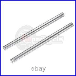2pc Front Fork Tubes Stanchion For Yamaha YBR250 2007-2011 37x570mm Inner Pipes