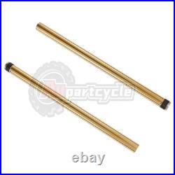 2pc Front Inner Fork Tubes For Yamaha XJ6 Diversion 2009-2015 FZ6 FZ6R 2009-2014
