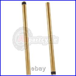2pc Front Inner Fork Tubes For Yamaha XJ6 Diversion 2009-2015 FZ6 FZ6R 2009-2014